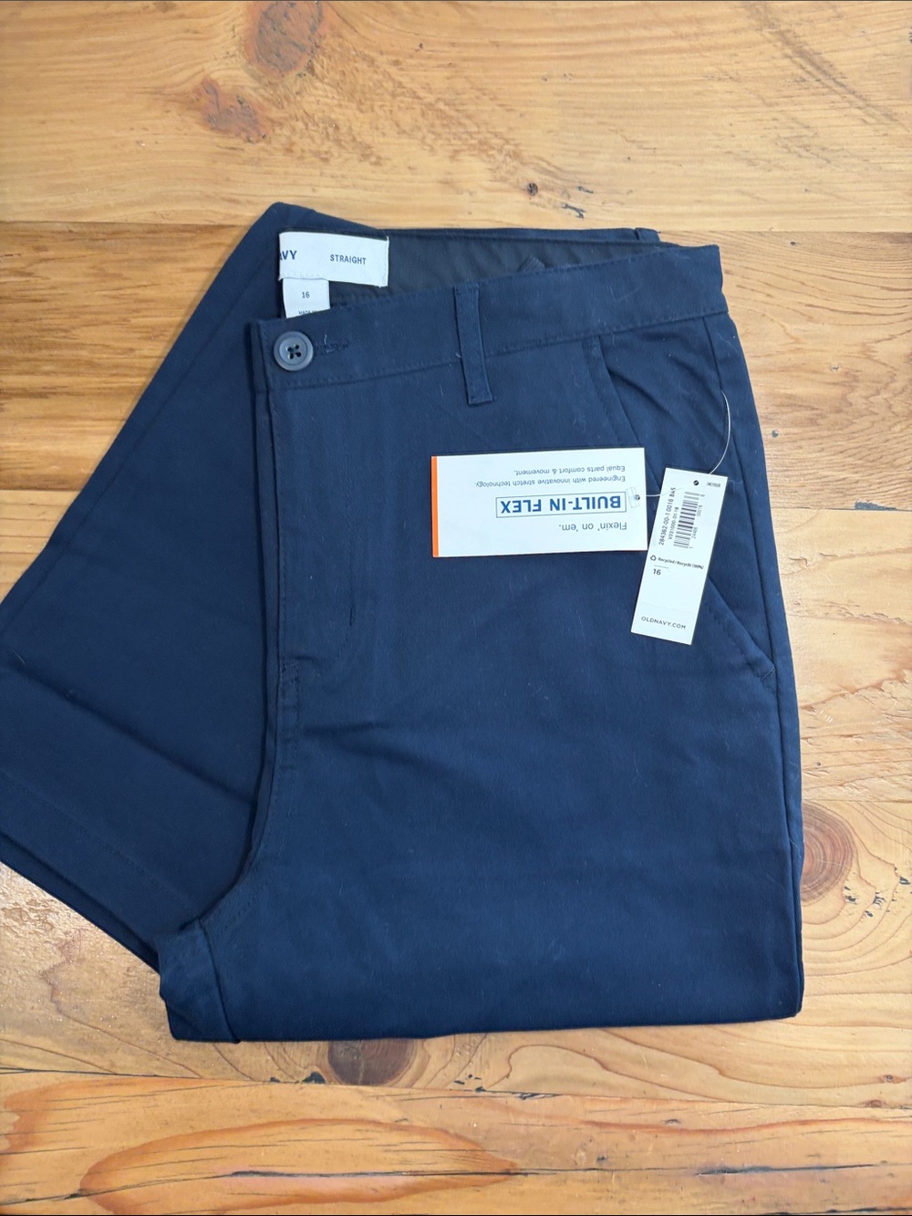 NWT Old Navy Boys Straight Chino Pants